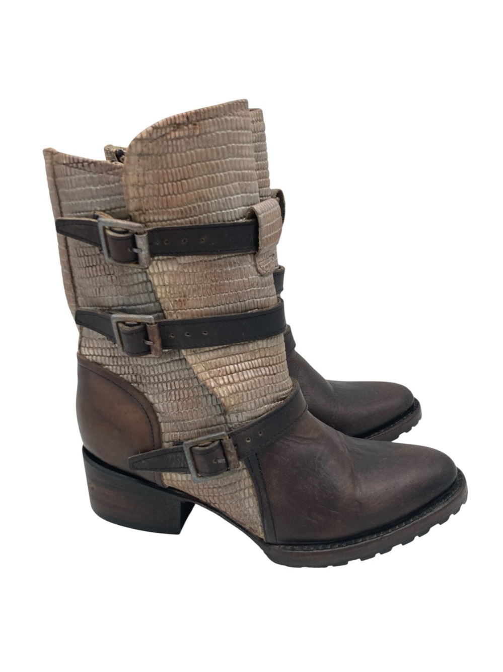 Freebird by Steven Apex Strappy Boho Leather Boots